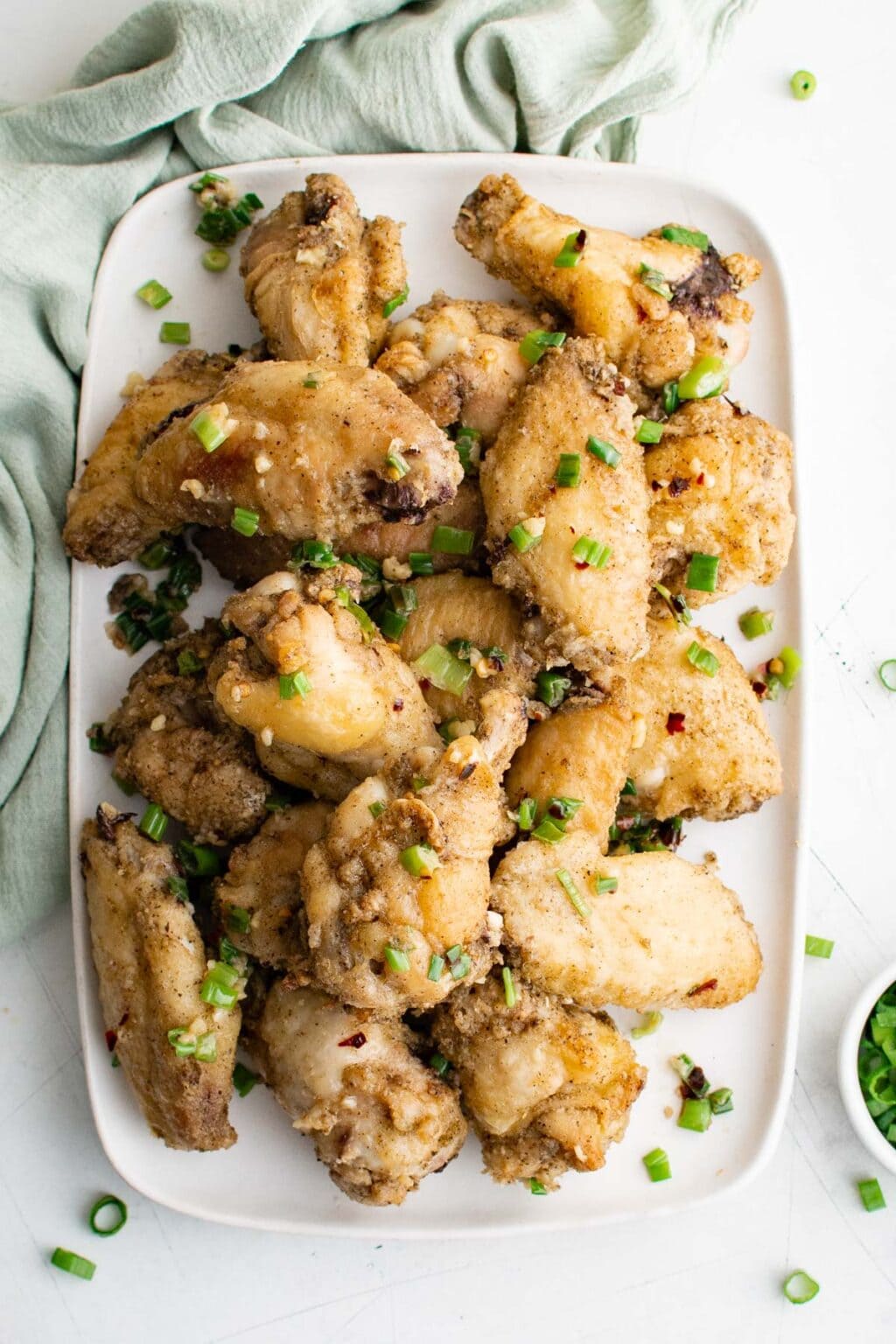 Oven Baked Salt And Pepper Chicken Wing Recipe Easy Appetizers