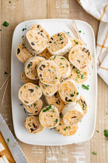 Mexican Pinwheels - Easy Appetizers