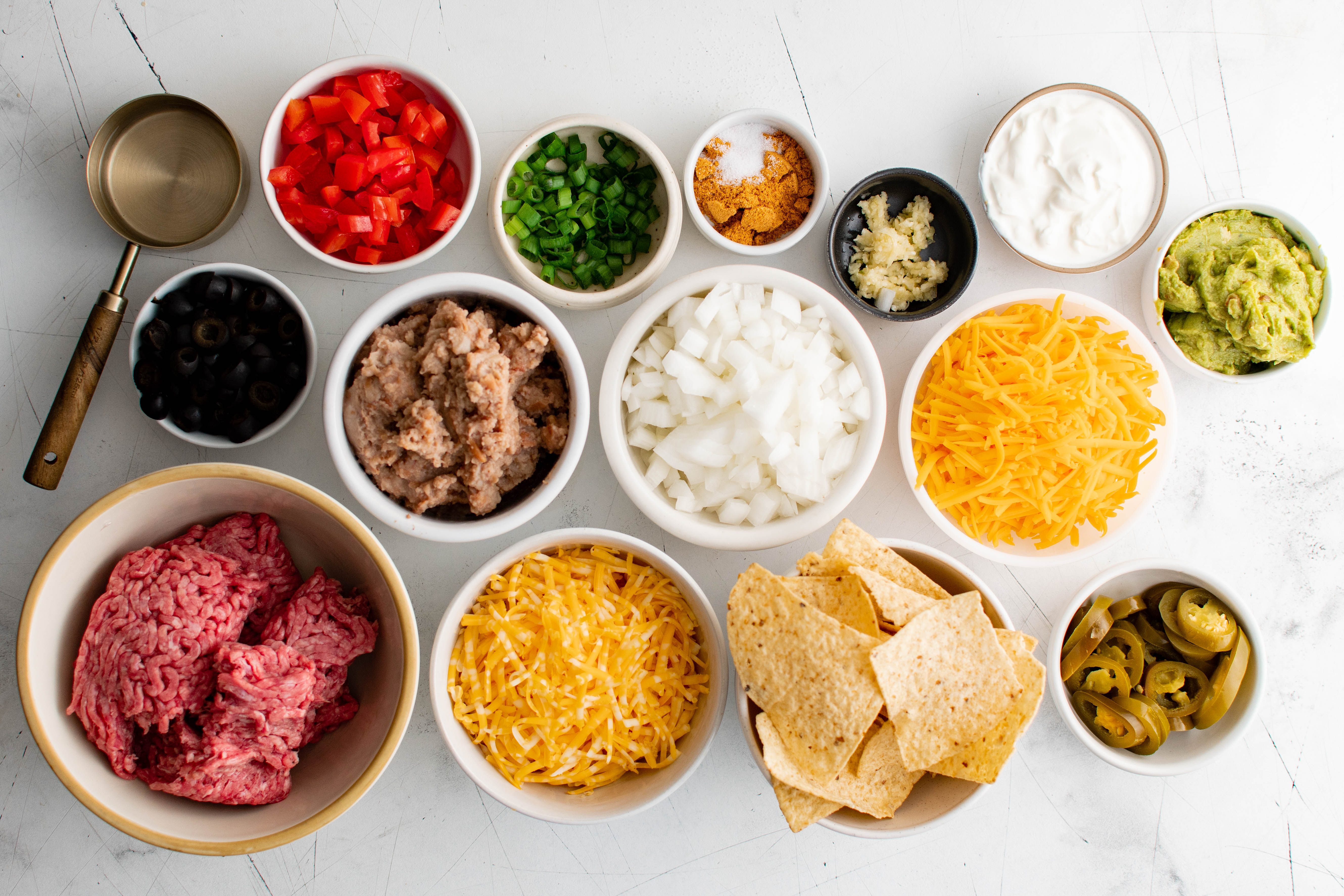 ingredients for nachos supreme