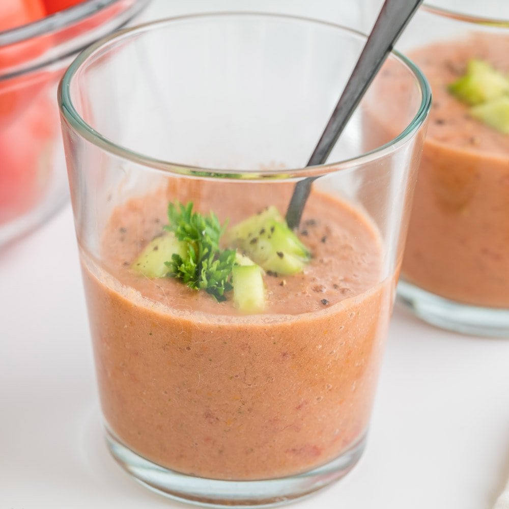 Easy Homemade Gazpacho - Easy Appetizers