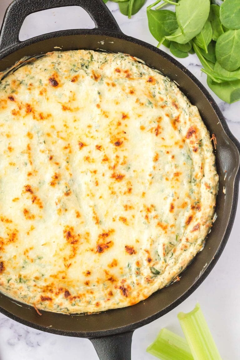 Hot Spinach Dip Recipe - Easy Appetizers