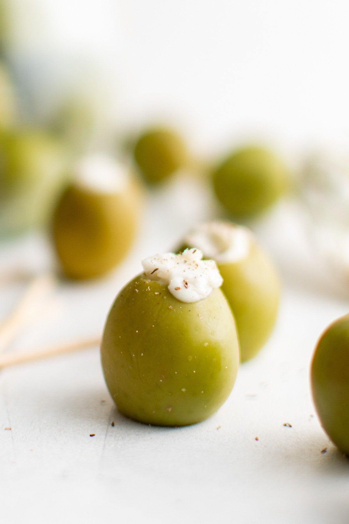Blue Cheese Stuffed Olives-8