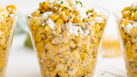 Elote Cups (Street Corn Salad) - Easy Appetizers